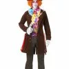 Deluxe Plus Size Mad Hatter Costume -Storybook & Fairytale Costumes Sales deluxe plus size mad hatter costume