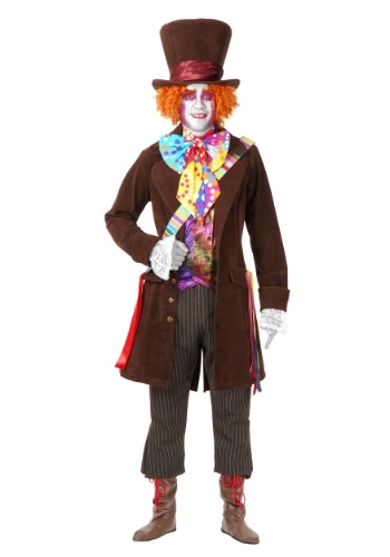 Deluxe Plus Size Mad Hatter Costume 3 Deluxe Plus Size Mad Hatter Costume
