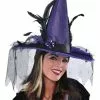 AMSCAN Deluxe Purple Witch Hat