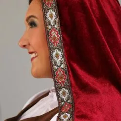 Fun Costumes Deluxe Red Riding Hood Plus Size Costume 21 Fun Costumes Deluxe Red Riding Hood Plus Size Costume -Storybook & Fairytale Costumes Sales deluxe red riding hood alt 5 1