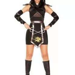 Roma Women's Deluxe Sexy Ninja Warrior Costume