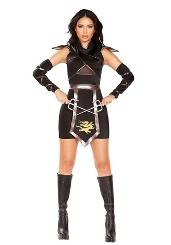 Roma Women's Deluxe Sexy Ninja Warrior Costume 3 Roma Women's Deluxe Sexy Ninja Warrior Costume