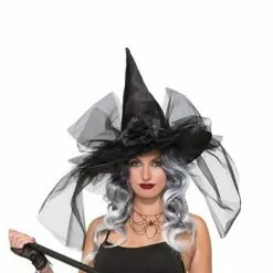 Forum Novelties, Inc Deluxe Costume Witch Hat With Bows