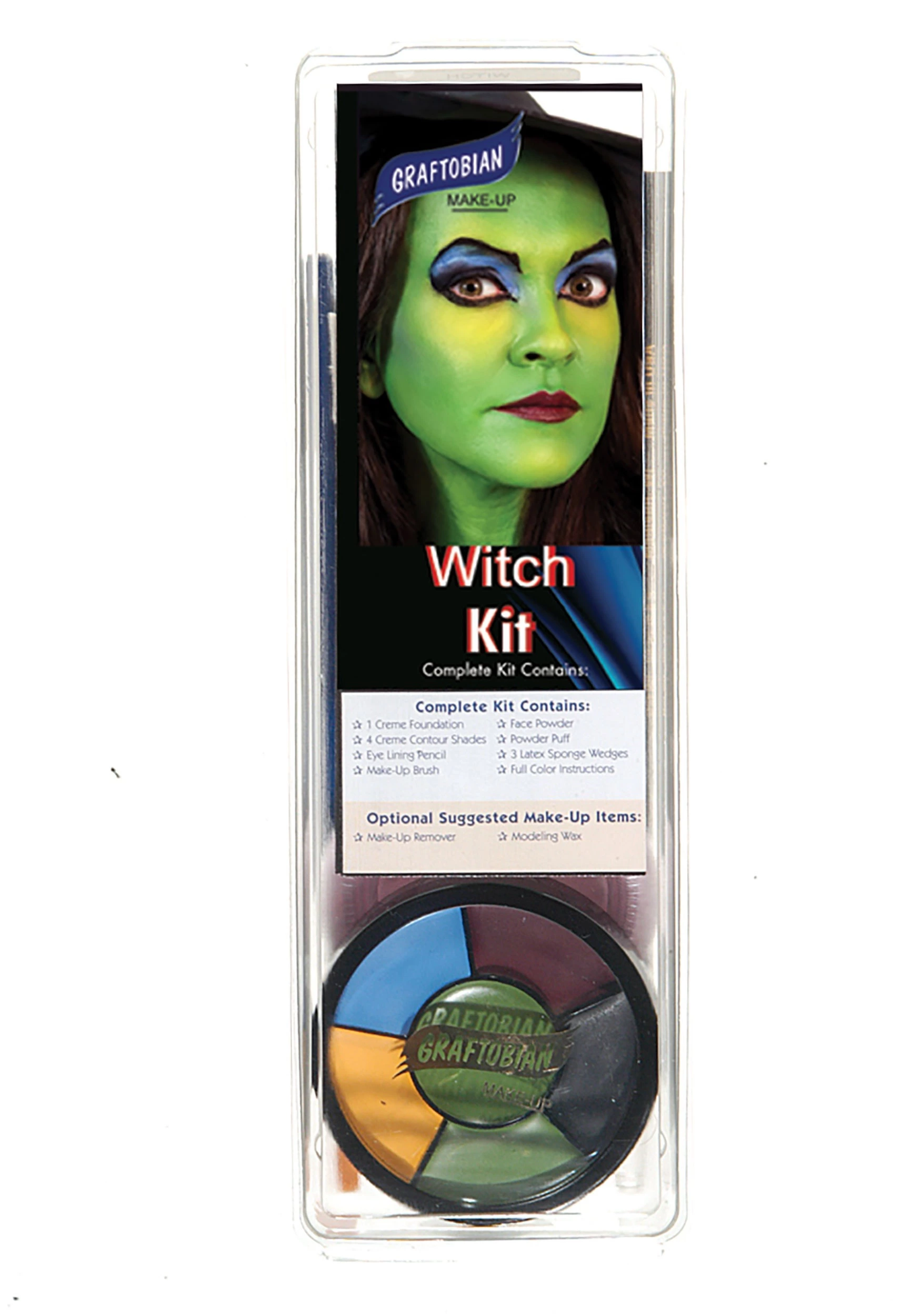 Graftobian Deluxe Witch Make Up Kit 3 Graftobian Deluxe Witch Make Up Kit