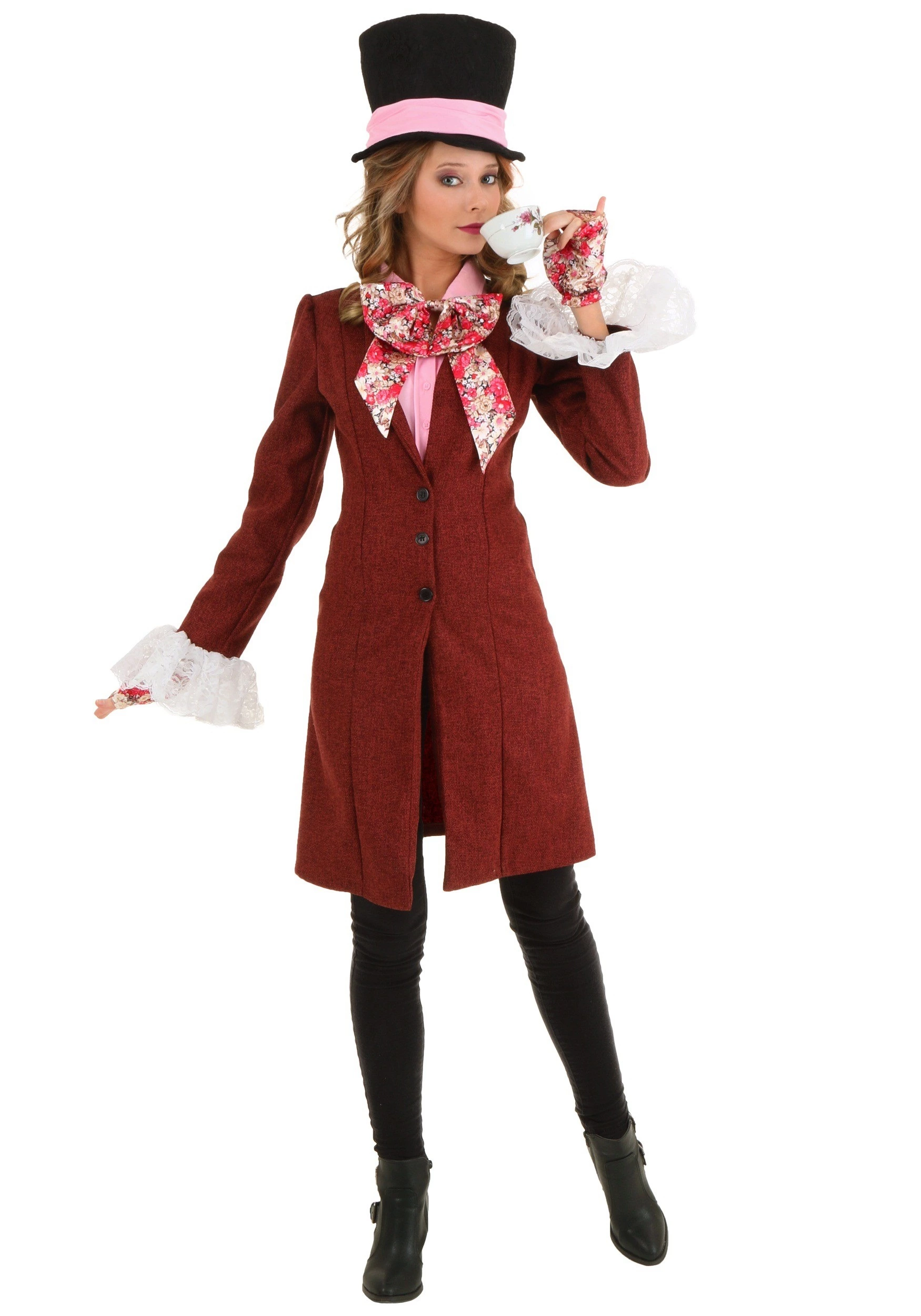 Fun Costumes Deluxe Women's Mad Hatter Costume 3 Fun Costumes Deluxe Women's Mad Hatter Costume