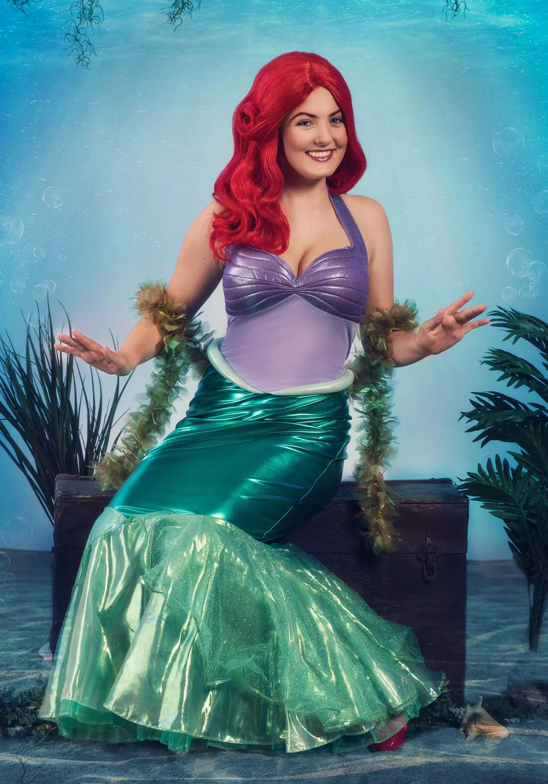 Disguise Limited Little Mermaid Ariel Deluxe Women's Costume 4 Disguise Limited Little Mermaid Ariel Deluxe Women's Costume - Image 2