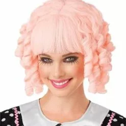 Seasons (HK) Ltd. Light Pink Doll Wig Accessory