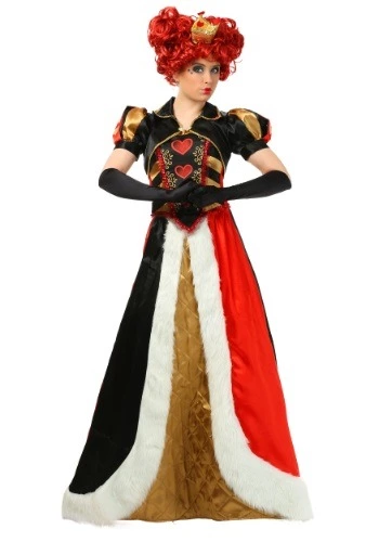 Fun Costumes Elite Queen Of Hearts Costume 3 Fun Costumes Elite Queen Of Hearts Costume