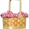 Rasta Imposta Gingham Basket Handbag -Storybook & Fairytale Costumes Sales gingham basket handbag