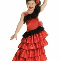 Rubies Costume Co. Inc Girls Spanish Flamenco Dancer Costume