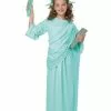 California Costume Collection Statue Of Liberty Girls Costume