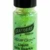Graftobian GlitterGlam .5 Ounce Green Liquid Glitter Makeup 1 Graftobian GlitterGlam .5 Ounce Green Liquid Glitter Makeup -Storybook & Fairytale Costumes Sales glitterglam 5 oz green liquid glitter makeup