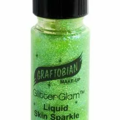 Graftobian GlitterGlam .5 Ounce Green Liquid Glitter Makeup