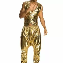 Rubies Costume Co. Inc Gold MC Hammer Pants