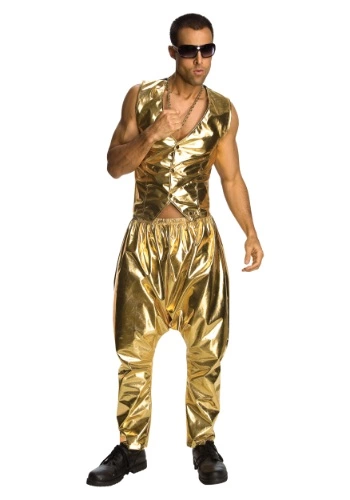 Rubies Costume Co. Inc Gold MC Hammer Pants 3 Rubies Costume Co. Inc Gold MC Hammer Pants