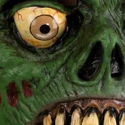 Oktober Studios Green Monster Full Face Adult Mask -Storybook & Fairytale Costumes Sales green monster full face mask alt 2