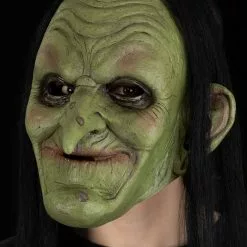 Oktober Studios Green Witch Full Face Adult Mask 10 Oktober Studios Green Witch Full Face Adult Mask -Storybook & Fairytale Costumes Sales green witch full face mask alt 3