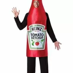 Morris Costumes Heinz Ketchup Bottle Costume For Adults