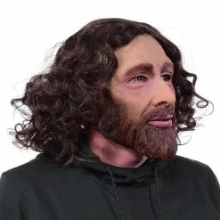 Zagone Studios Jesus Costume Mask For Adults -Storybook & Fairytale Costumes Sales jesus mask alt 2