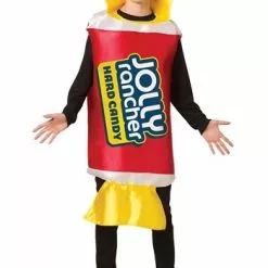 Morris Costumes Jolly Rancher Adult Cherry Jolly Rancher Costume