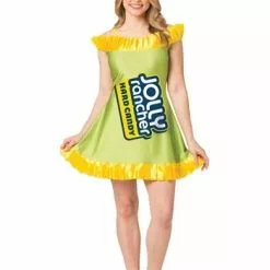 Morris Costumes Womens Green Apple Jolly Rancher Costume