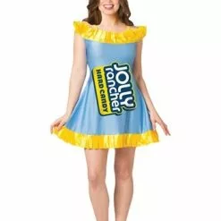Morris Costumes Jolly Rancher Womens Blue Raspberry Jolly Rancher Costume