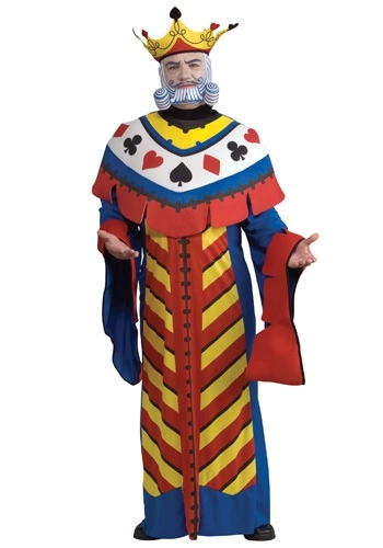 Rubies Costume Co. Inc King Of Hearts Playing Card Costume 3 Rubies Costume Co. Inc King Of Hearts Playing Card Costume