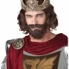 California Costume Collection Medieval King Wig -Storybook & Fairytale Costumes Sales medieval king wig