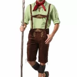 Fun Costumes Adult Alpine Lederhosen Costume