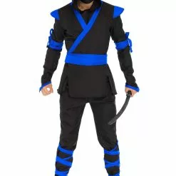 LEG AVENUE Blue Ninja Mens Costume