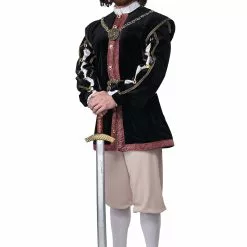 California Costume Collection Men's Elizabethan King Costume -Storybook & Fairytale Costumes Sales mens elizabethan king costume alt 1