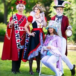 Fun Costumes Men's King Of Hearts Costume -Storybook & Fairytale Costumes Sales mens king of hearts costume alt 1