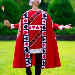 Fun Costumes Men's King Of Hearts Costume -Storybook & Fairytale Costumes Sales mens king of hearts costume alt 2