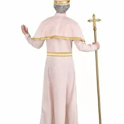 Fun Costumes Pious Pope Costume For Men -Storybook & Fairytale Costumes Sales mens pious pope costume alt
