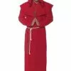 Underwraps Plus Size Red Monk Robe Men's Costume -Storybook & Fairytale Costumes Sales mens plus size monk red robe costume