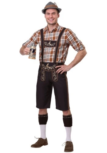 Fun Costumes Men's Plus Size Oktoberfest Stud Costume 3 Fun Costumes Men's Plus Size Oktoberfest Stud Costume