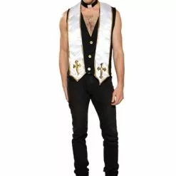 Roma Men's Sexy Priest Costume