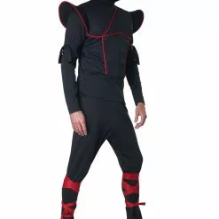 California Costume Collection Men's Stealth Ninja Costume -Storybook & Fairytale Costumes Sales mens stealth ninja costume alt 3