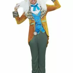 LEG AVENUE Men's Storybook Mad Hatter Costume -Storybook & Fairytale Costumes Sales mens storybook mad hatter costume alt 3