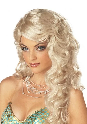 California Costume Collection Mermaid Blonde Wig 3 California Costume Collection Mermaid Blonde Wig