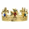 Wor-Biz Yao Hats Metal King's Crown -Storybook & Fairytale Costumes Sales metal kings crown