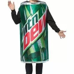 Rasta Imposta Mountain Dew Can Costume