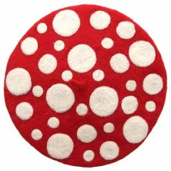 Elope Mushroom Heartfelted Red Hat -Storybook & Fairytale Costumes Sales mushroom heartfelted hat alt 2