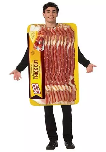 Morris Costumes Oscar Mayer Packaged Bacon Adult Costume 3 Morris Costumes Oscar Mayer Packaged Bacon Adult Costume