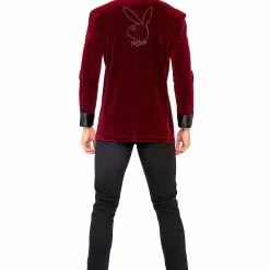 Roma Playboy Smoking Jacket For Men -Storybook & Fairytale Costumes Sales playboy mens smoking jacket alt 1