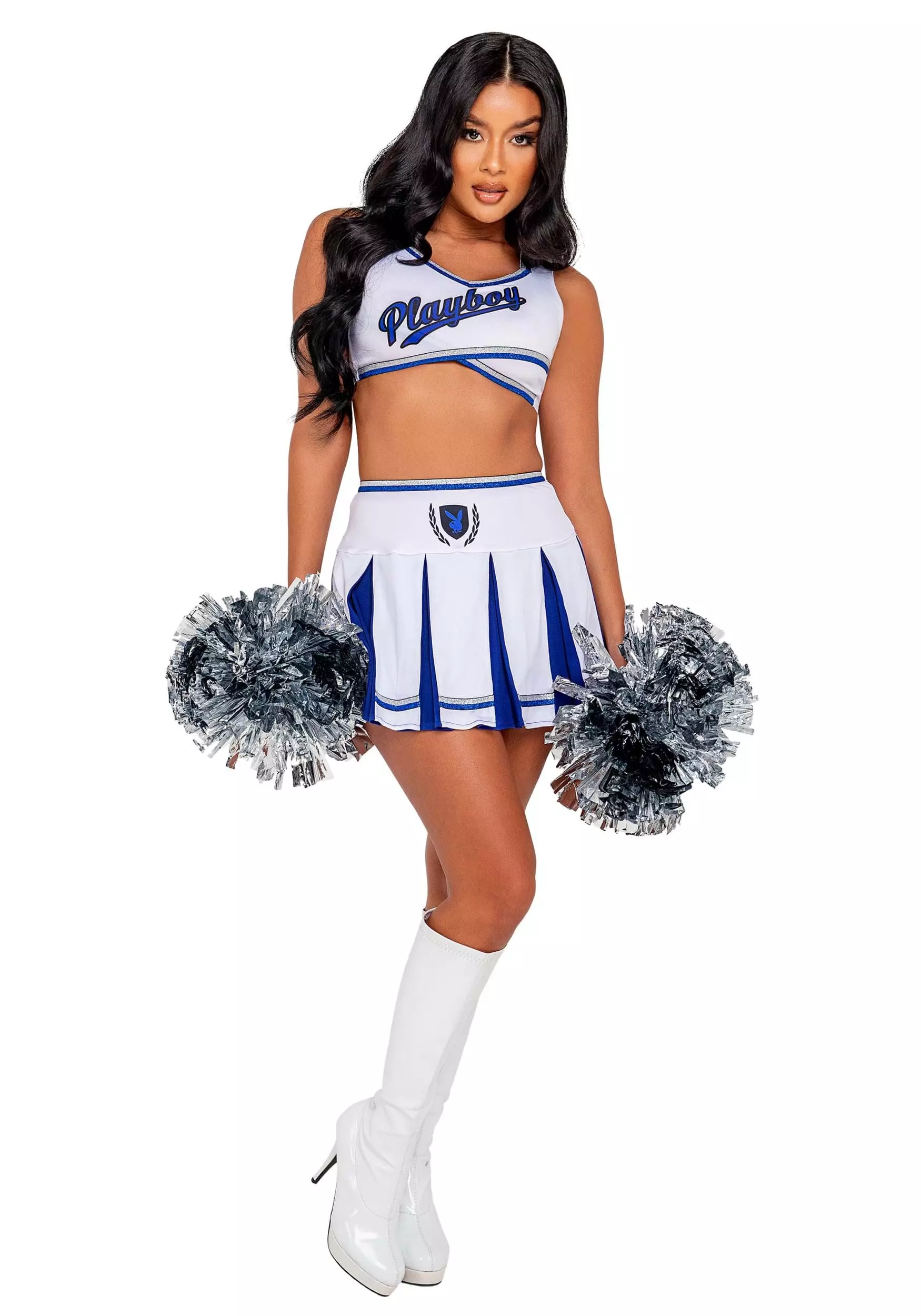 Roma Playboy Cheer Squad Costume For Women 3 Roma Playboy Cheer Squad Costume For Women