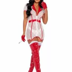Roma Women's Playboy Sexy Nurse Costume