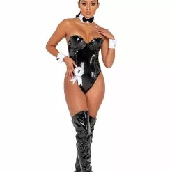 Roma Playboy Seductress Bunny Costume For Women