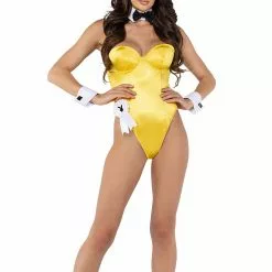 Roma Playboy Yellow Bunny Costume For Women