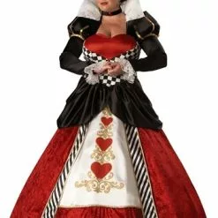 In Character Adult Plus Size Queen Of Hearts Costume